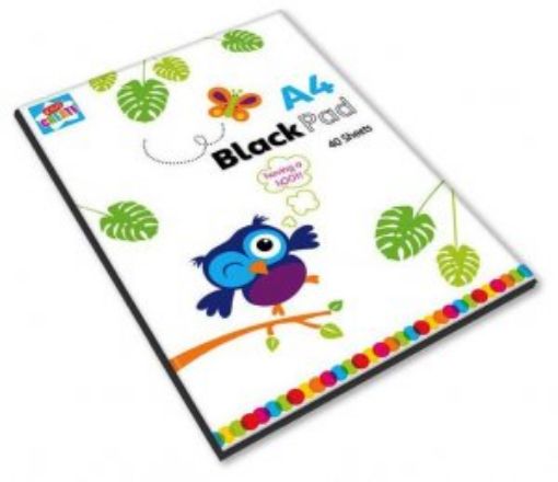 Picture of A4 Black Pad (Blkd/5)