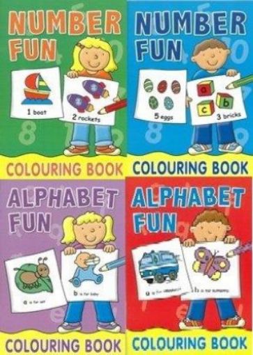 Picture of Alphabet Fun Colouring Book