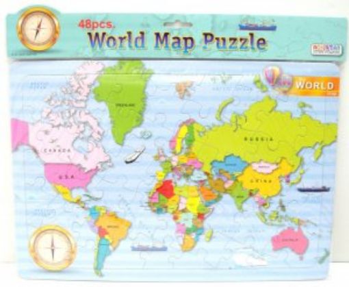 Picture of World Map Puzzle (D10231)