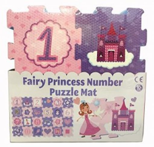 Picture of Fairy Princess Number Puzzle Mat