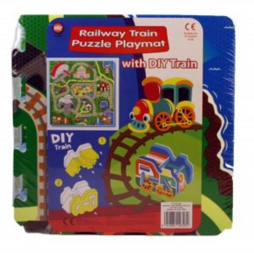 Picture of Railway Train Puzzle Play Mat