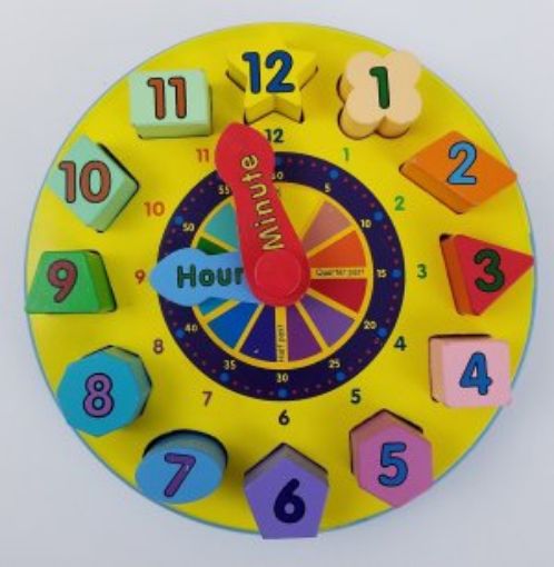 Picture of Shape Sorting Clock