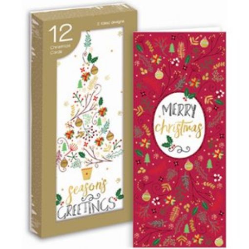 Picture of Card- 12 Christmas Card-Season's Greeting
