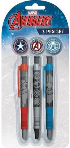 Picture of Marvel Avengers 3 Pen Set