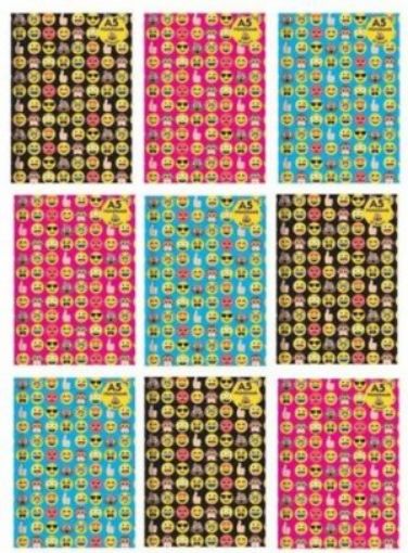 Picture of A5 Hardback Notebook (Funny Faces)