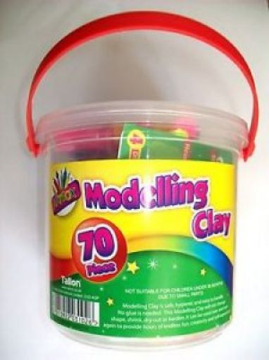 Picture of Ch-70 Piece Modelling Clay Tub