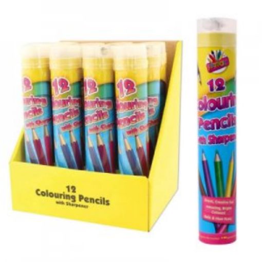 Picture of 12 Colouring Pencils With Sharpner