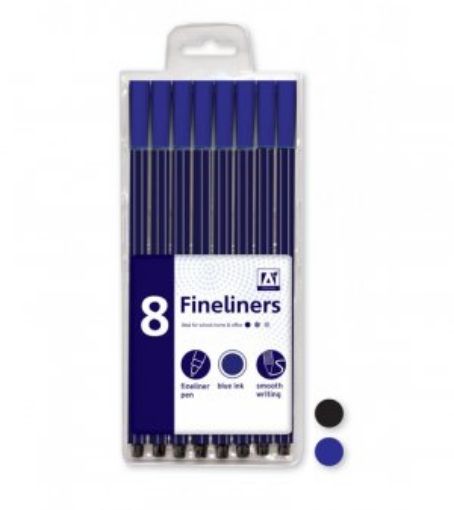 Picture of 8 Fineliners-Two Colourways
