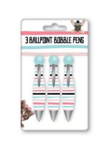 Picture of 3Pk Bobble Pens - Pets