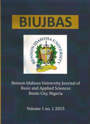 Picture of Benson Idahosa University Journal of Basic and Applied Sciences