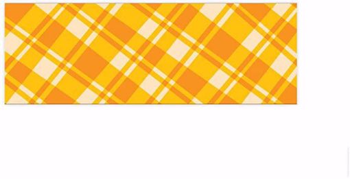 Picture of Woodland Friends Golden Plaid Border