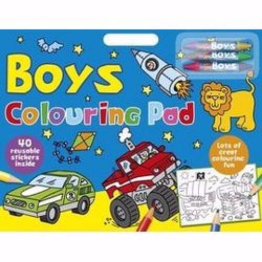 Picture of Boys Colouring Pad