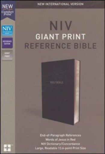 Picture of NIV-GIANT PRINT REFERENCE BIBLE