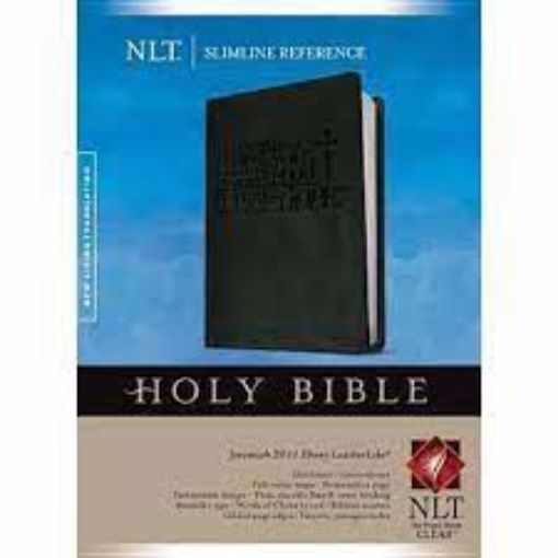 Picture of Slimline Reference Bible-NLT-Jeremiah 29:11