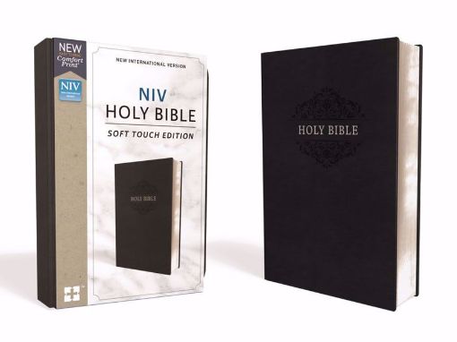 Picture of NIV HOLY BIBLE SOFT TOUCH EDITION -BLACK