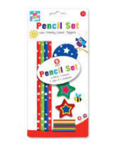 Picture of 9 PIECE PENCIL SET