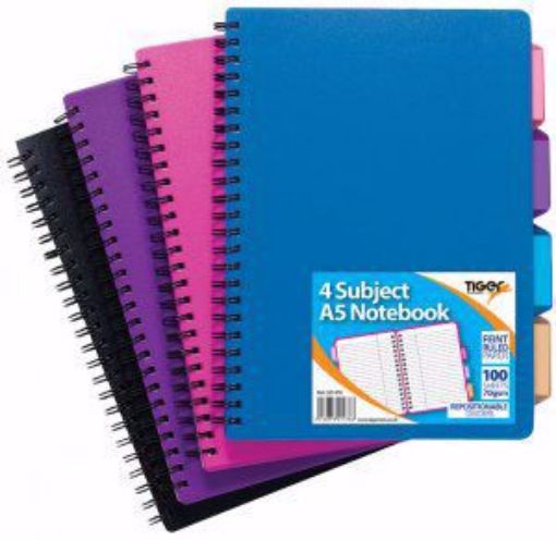 Picture of A5 NOTE - 4 SUBJECTS