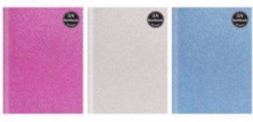 Picture of A4 GLITTER HARDBACK BOOK