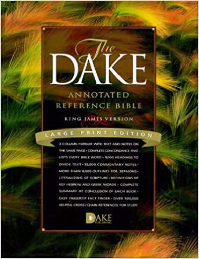 Picture of The Dake Annotated Reference Bible  (large print) leather