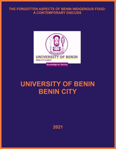 Picture of THE FORGOTTEN ASPECTS OF BENIN INDIGENOUS FOOD:  A CONTEMPORARY DISCUSS