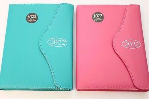 Picture of 2022 A5 PREMIUM QUALITY  PADDED DIARY & PLANNER