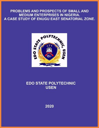 Picture of PROBLEMS AND PROSPECTS OF SMALL AND MEDIUM ENTERPRISES IN NIGERIA. A CASE STUDY OF ENUGU EAST SENATORIAL ZONE.