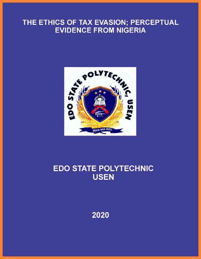 Picture of THE ETHICS OF TAX EVASION; PERCEPTUAL EVIDENCE FROM NIGERIA