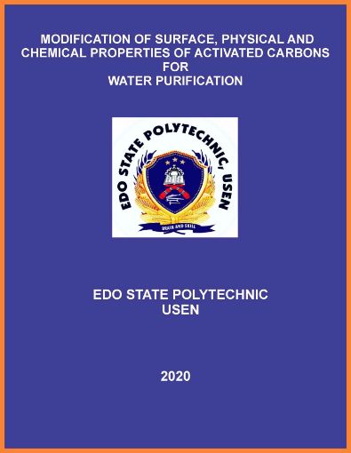 Picture of MODIFICATION OF SURFACE, PHYSICAL AND CHEMICAL PROPERTIES OF ACTIVATED CARBONS FOR WATER PURIFICATION