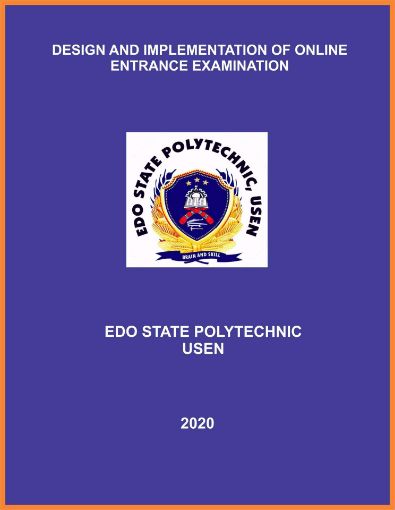 Picture of DESIGN AND IMPLEMENTATION OF ONLINE ENTRANCE  EXAMINATION