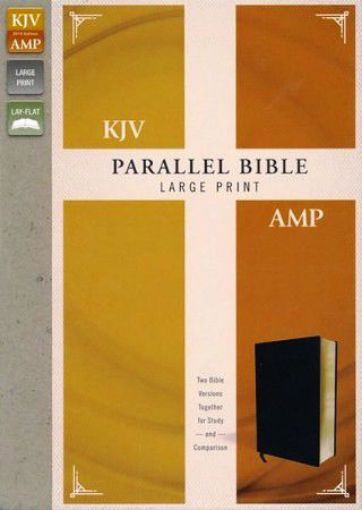 Picture of KJV & AMPLIFIED - PARALLEL HOLY BIBLE, LARGE PRINT