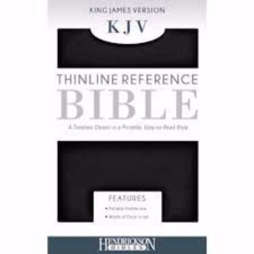 Picture of KJV-THINLINE REFERENCE BIBLE-MOHAGANY