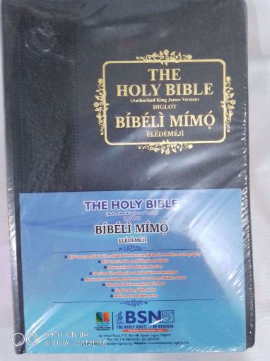 Picture of Kjv Diglot holy bible Yoruba/ English