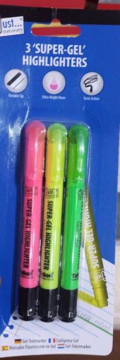 Picture of 3 'Super-Gel' Highlighters