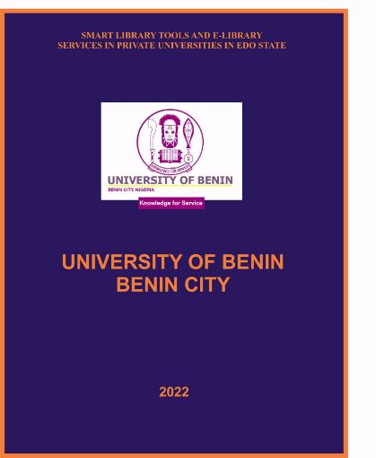 Picture of SMART LIBRARY TOOLS AND E-LIBRARY  SERVICES IN PRIVATE UNIVERSITIES IN EDO STATE