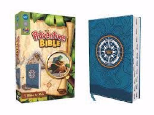 Picture of NIV, Adventure Bible, Leathersoft, Blue, Full Color, Thumb Indexed Tabs