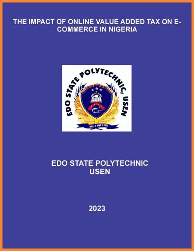 Picture of THE IMPACT OF ONLINE VALUE ADDED TAX ON E-COMMERCE IN NIGERIA
