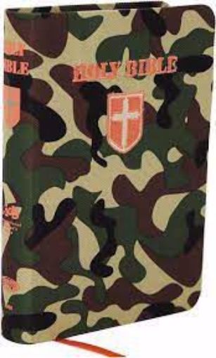 Picture of ICB Holy Bible Compact Kids Bible Flex-cover, Green: Green Camo