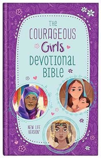 Picture of The Courageous Girls Devotional Bible: New Life Version