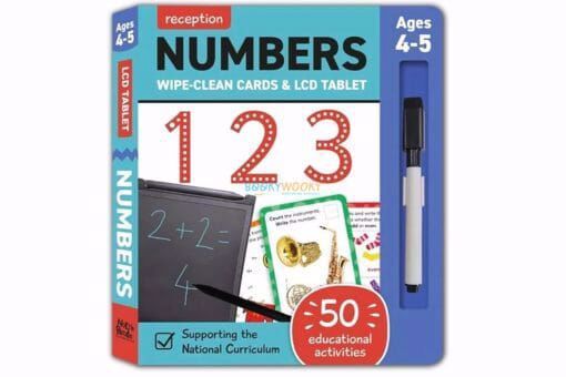 Picture of Numbers Wipe Clean Cards & LCD Tablet
