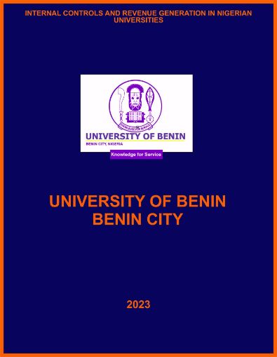 Picture of INTERNAL CONTROLS AND REVENUE GENERATION IN NIGERIAN UNIVERSITIES