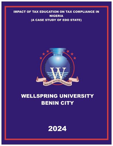 Picture of IMPACT OF TAX EDUCATION ON TAX COMPLIANCE IN NIGERIA (A CASE STUDY OF EDO STATE)